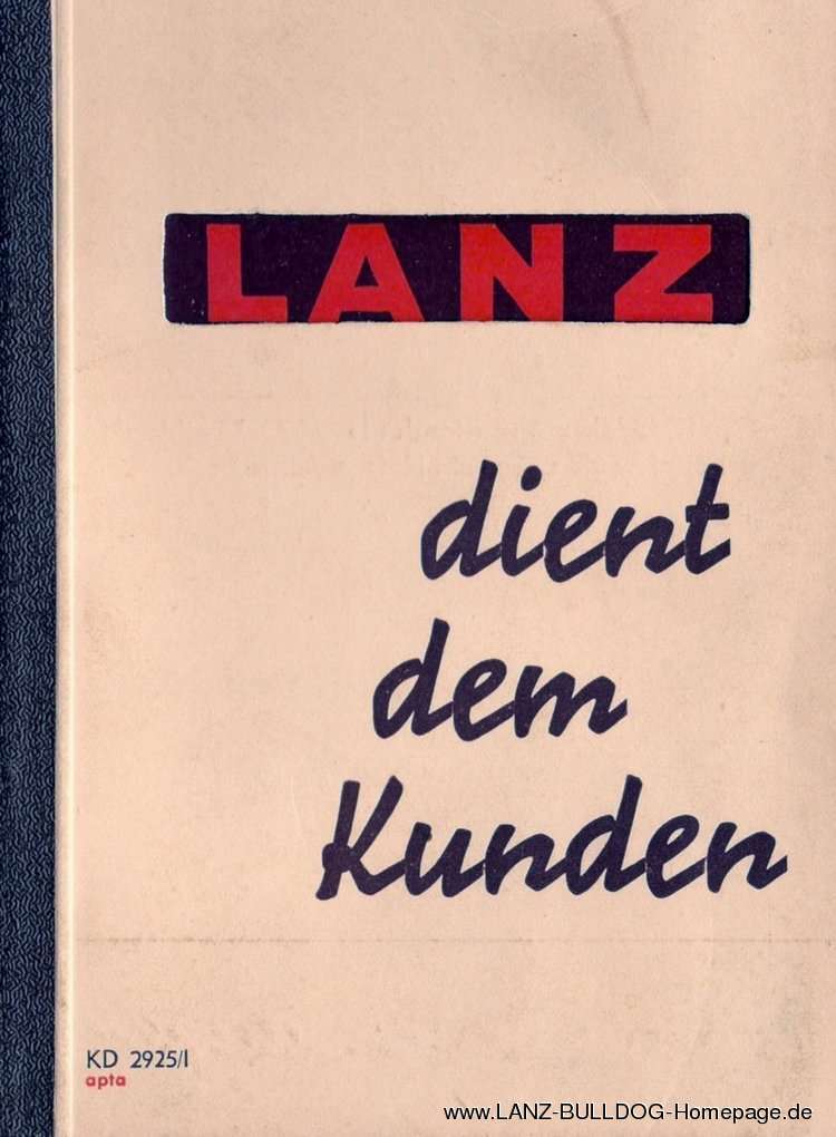 LANZ dient dem Kunden