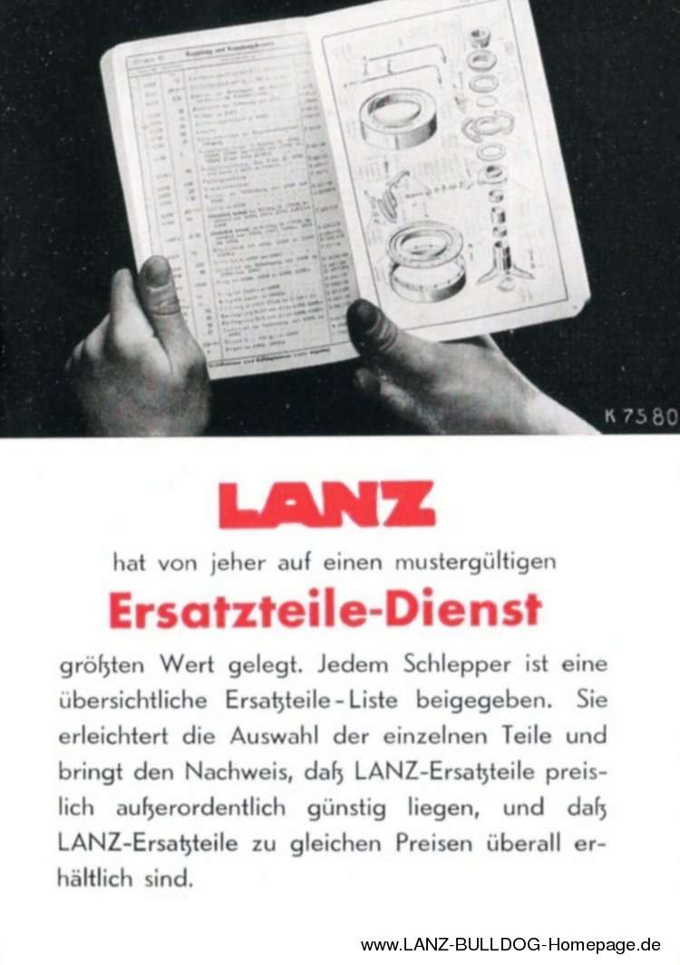 LANZ dient dem Kunden